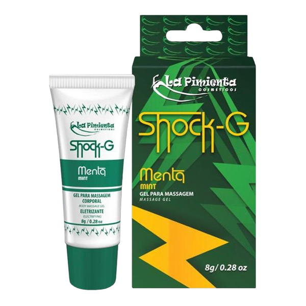 EXCITANTE SHOCK-G EFEITO VIBRAÇÃO BISNAGA 8G LA PIMIENTA...