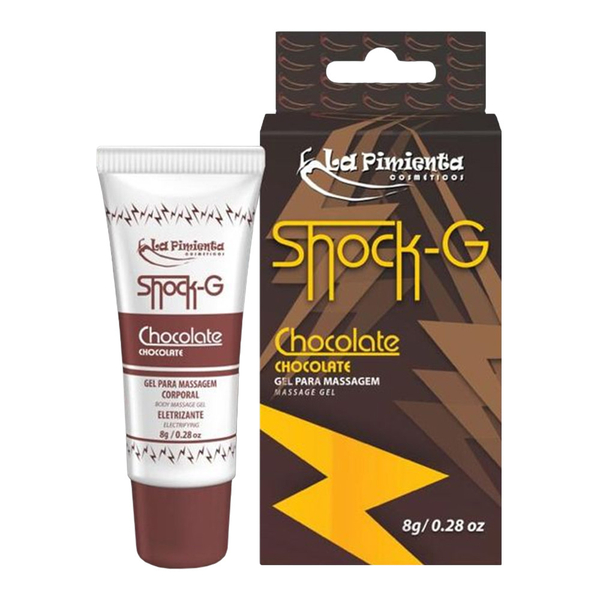 EXCITANTE SHOCK-G EFEITO VIBRAÇÃO BISNAGA 8G LA PIMIENTA...