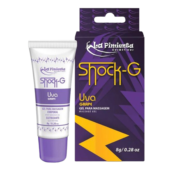 EXCITANTE SHOCK-G EFEITO VIBRAÇÃO BISNAGA 8G LA PIMIENTA...