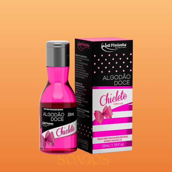 GEL BEIJAVEL LINHA ALGODÃO DOCE HOT 35ML LA PIMIENTA