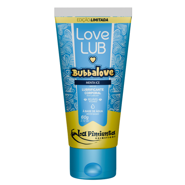 LUBRIFICANTE BUBBALOVE 60G BEIJAVEL