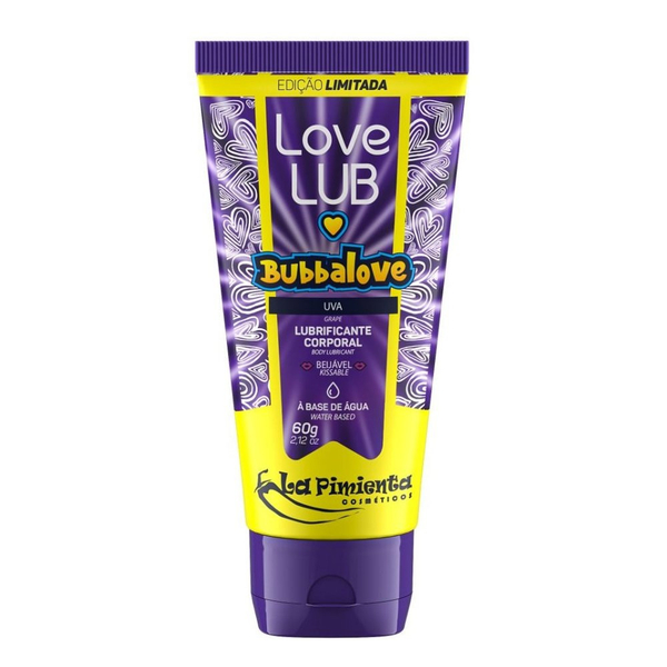LUBRIFICANTE BUBBALOVE 60G BEIJAVEL