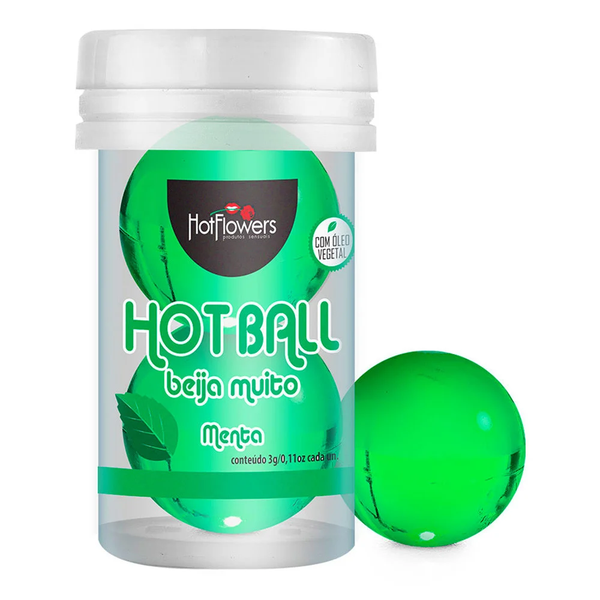 BOLINHA BEIJAVEL 2 UNIDADES HOT FLOWERS