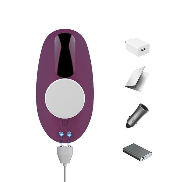 VIBRADOR DE CALCINHA COM ONDAS DE PRESSÃO E CONTROLE REMOTO