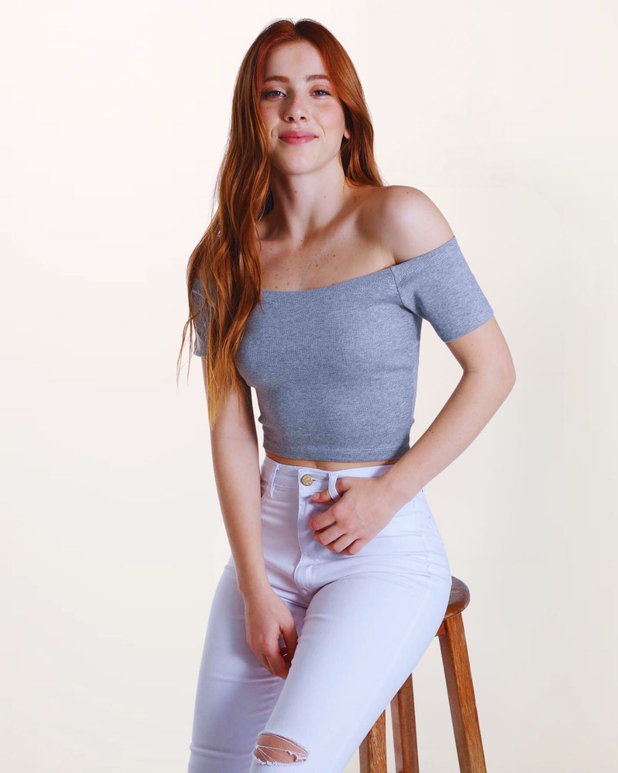 Blusinha Bailarina Cropped Badcat