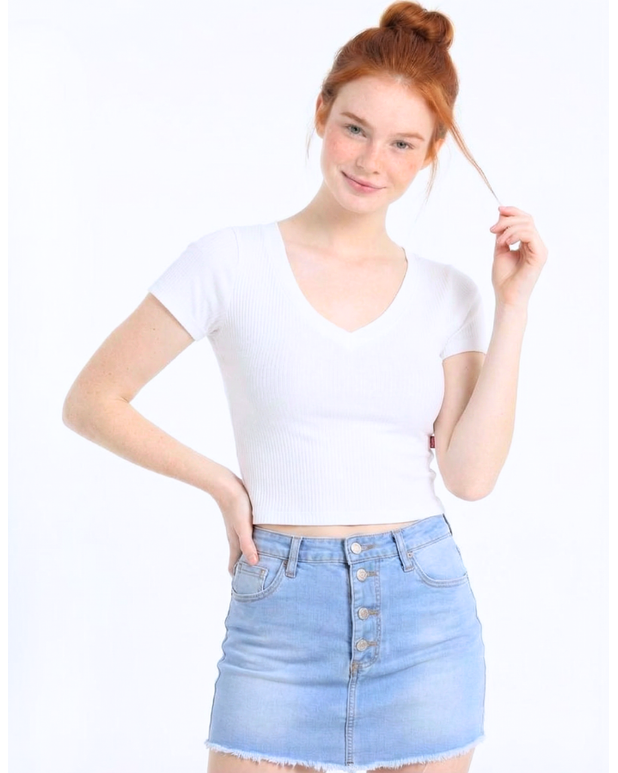 Shorts Saia jeans