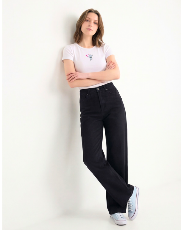 Calça Wideleg