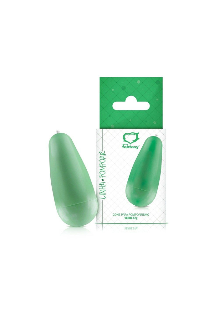 CONE POMPOAR PESINHO VERDE 57G SEXY FANTASY