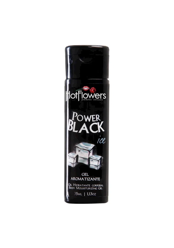 GEL POWER BLACK ICE PARA SEXO ORAL 35ML HOTFLOWERS