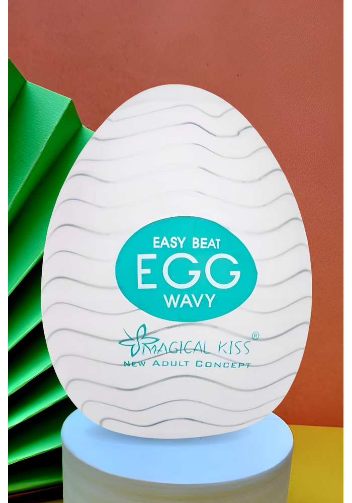 Masturbador Egg Magical Kiss Wavy