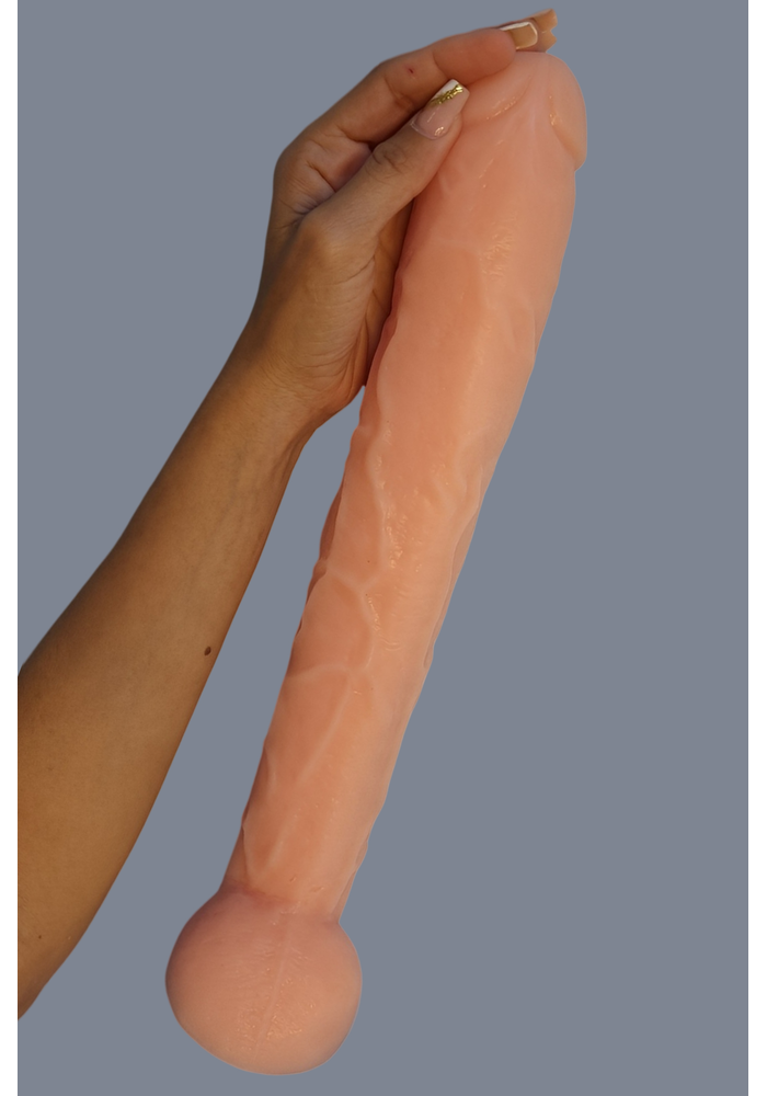 Pênis Cyberskin O Maior do Mercado 34 x 6 cm Sexy Fantasy