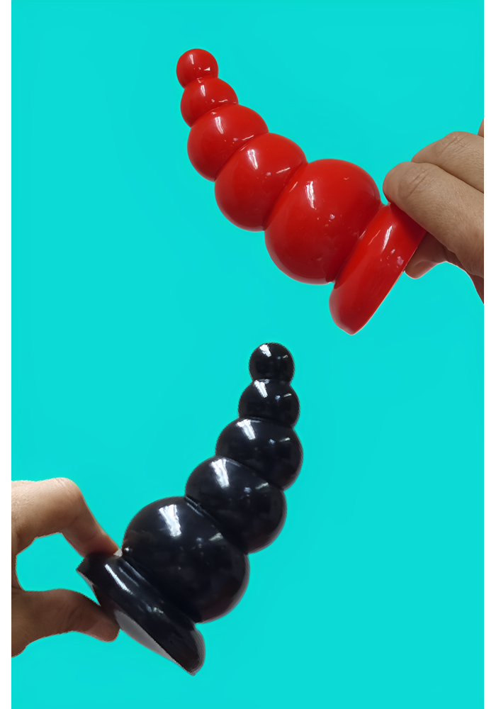 Plug Anal escalonado 13,5 x 5,5cm Smooth