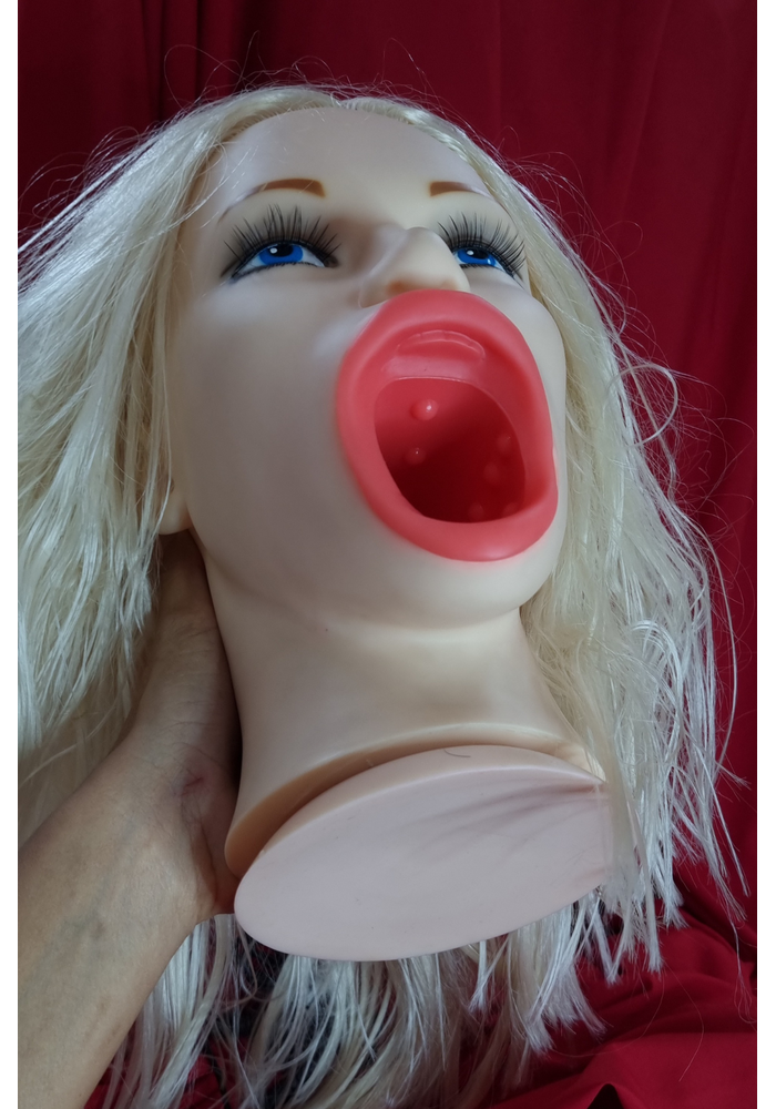 Masturbador Cabeça de boneca vibratória Nanma