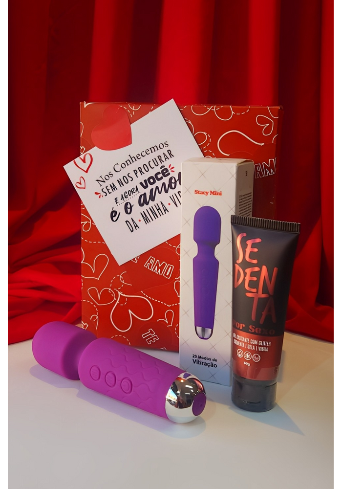 KIT PROVOCA-ME com Massageador e Gel Excitante 