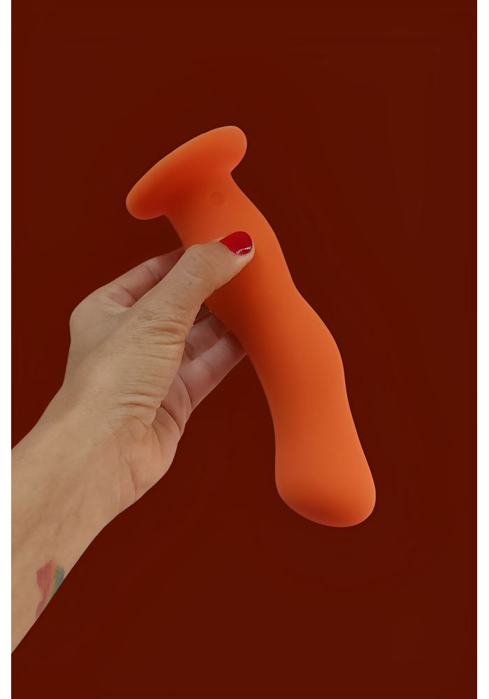 DILDO 8 VIBRAÇÕES COM VENTOSA 18 X 4,4CM DIDI