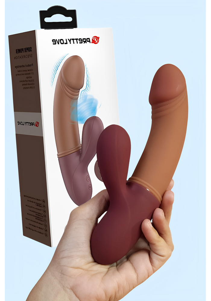 Vibrador com sucção por Ondas Pretty Love