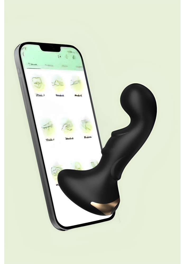 Estimulador de próstata com app para celular