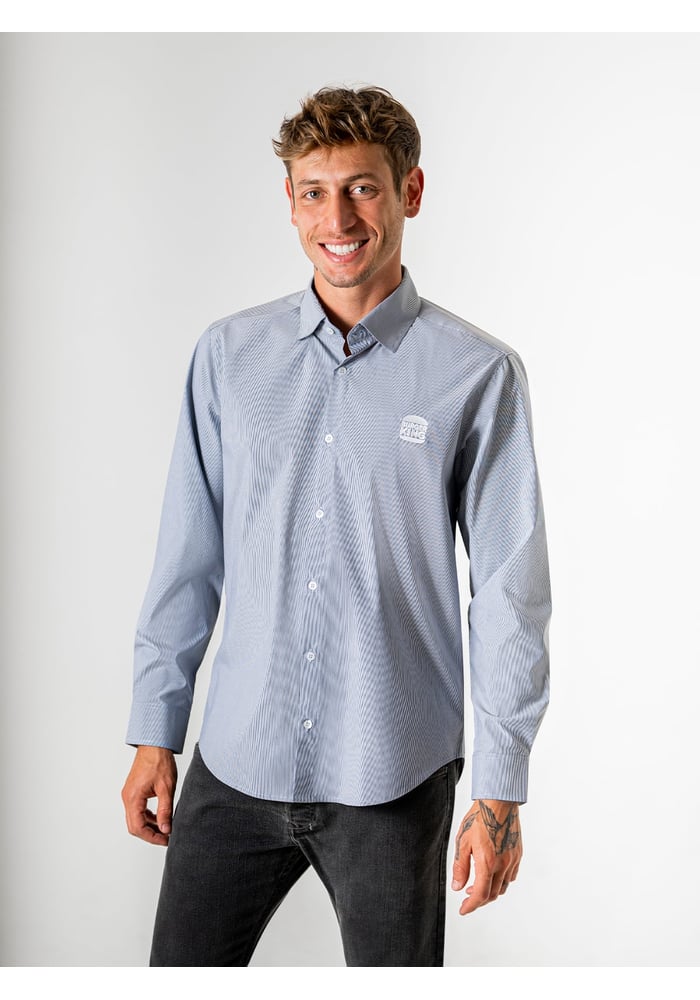 Camisa Masculina Listrada BK