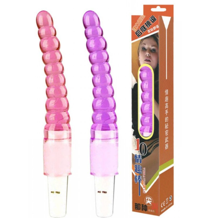 Vibrador Bastão Anal Jelly 