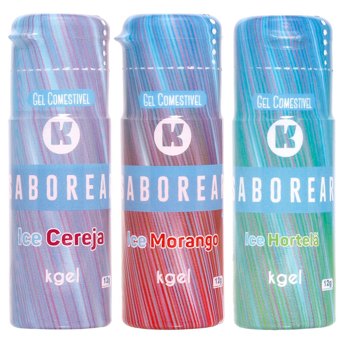 Gel Saborear Comestível Ice 12g Kgel