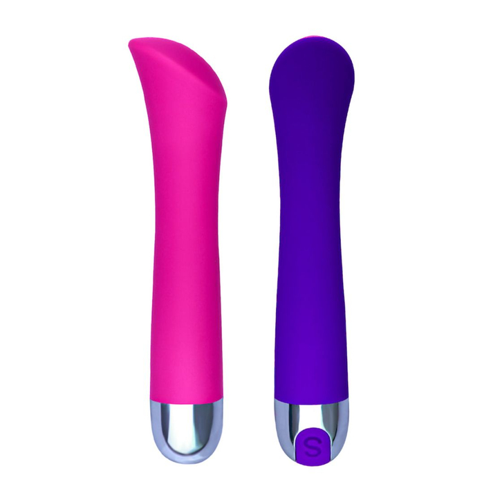 Vibrador Personal Curve 14cm Recarregável 10 Modos De Vibração Youvibe