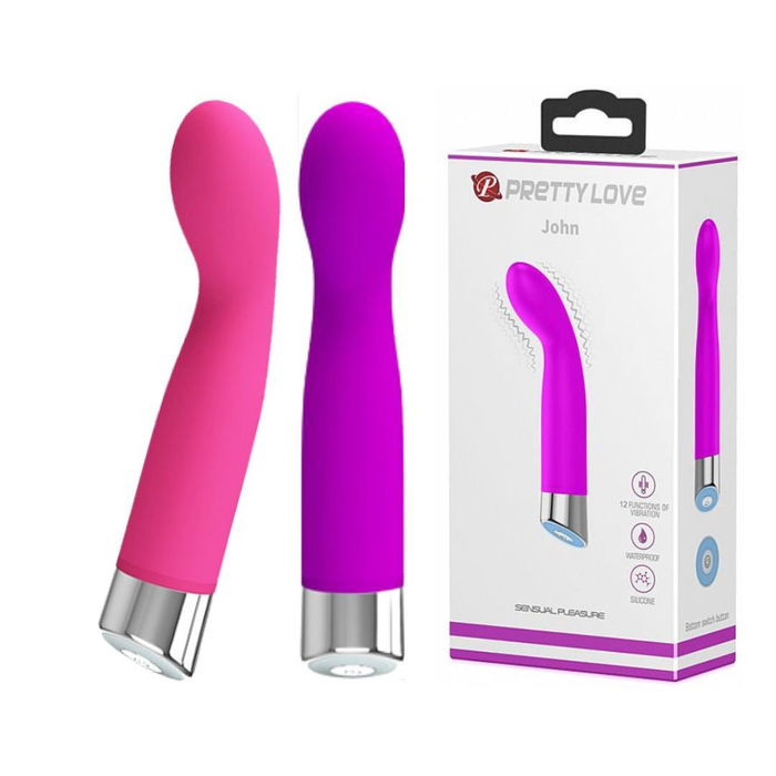 Vibrador Ponto G 12 Vibrações Jonh Pretty Love