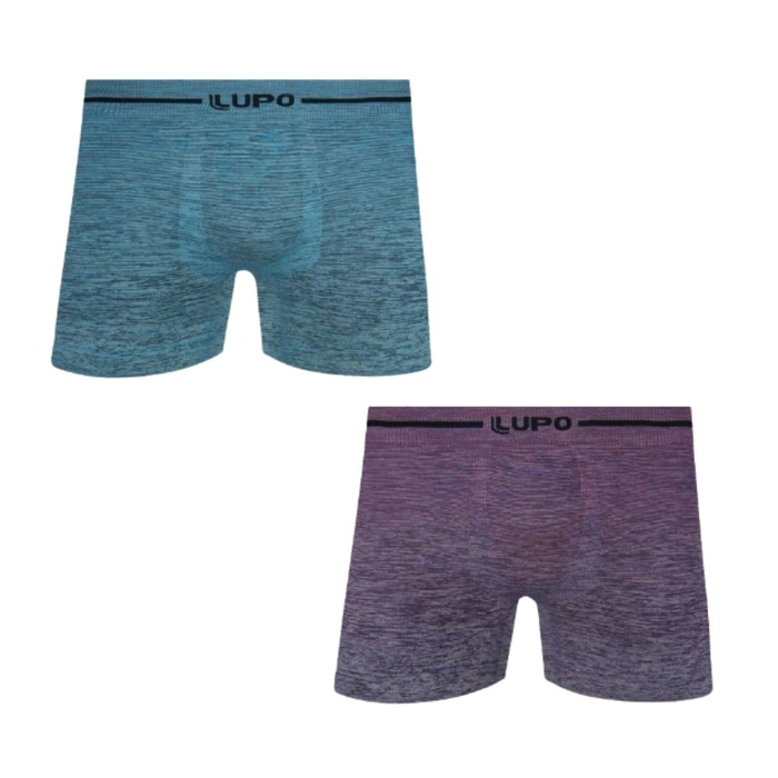 Cueca Boxer Microfibra Sem Costura Lupo