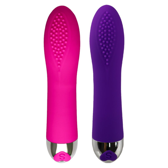 Vibrador Personal Recarregável Com Cerdas 10 Modos De Vibração Youvibe