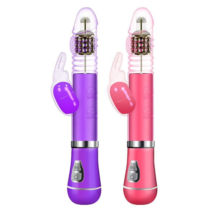 Vibrador Ponto G Rabbit 9 Vibrações 6 Modos De Vai E Vem E Rotação Vibe Toys