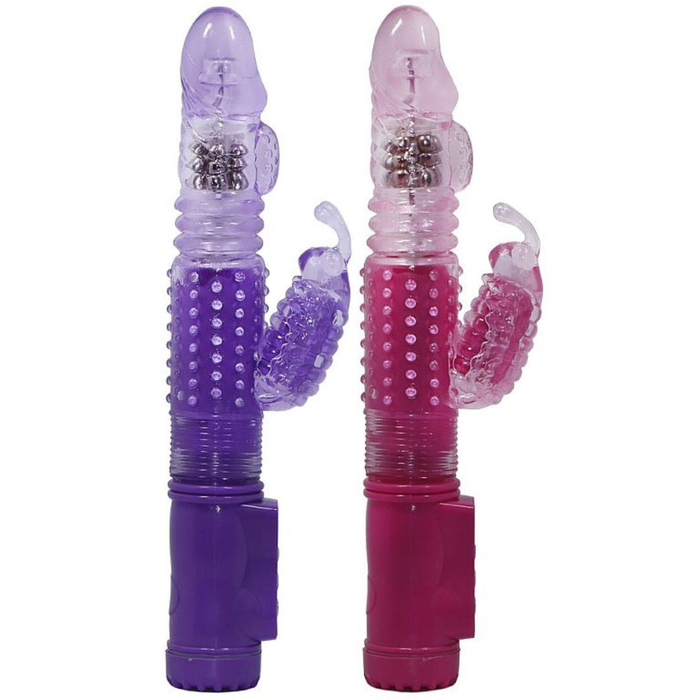 Vibrador Rotativo Sobe Desce Butterfly 25 X 3,5 Cm