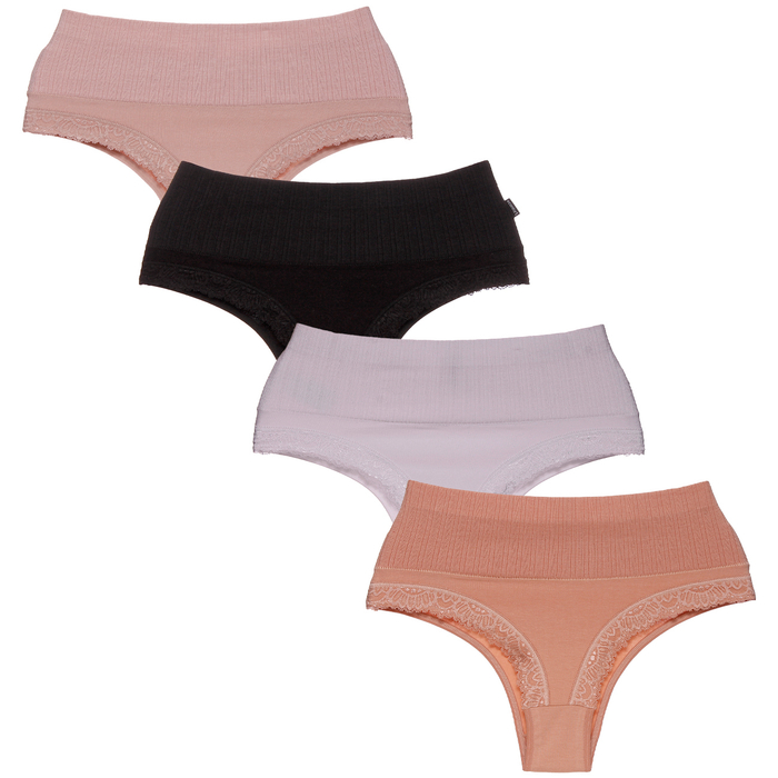 Calcinha Hot Pants Pala Alta Realce Econfort Lingerie