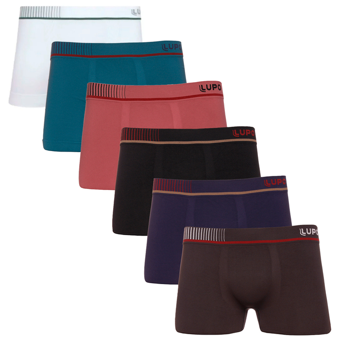 Cueca Adulto Boxer Microfibra Cós Traços Lupo