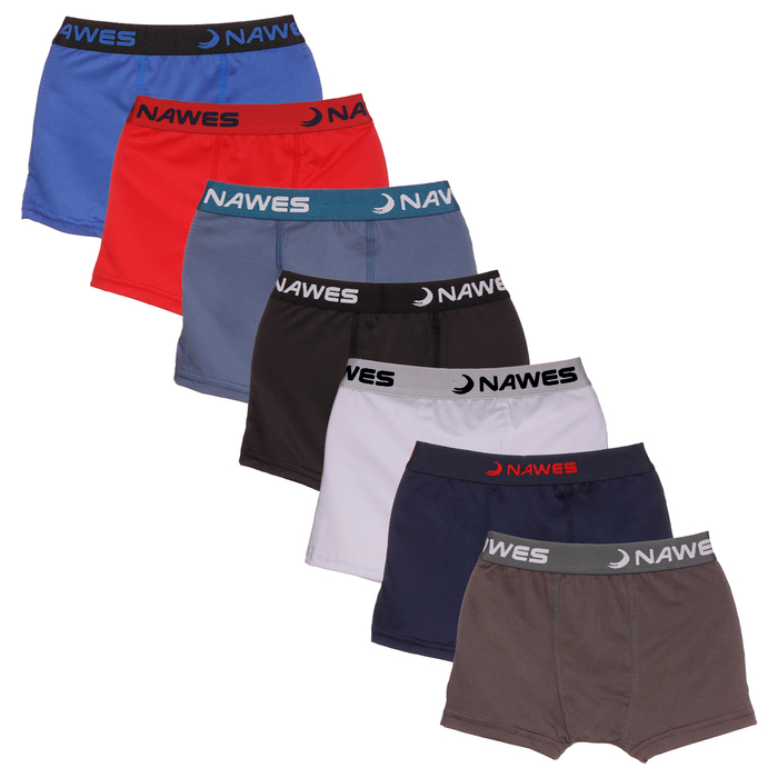 Cueca Boxer Em Microfibra Infantojuvenil Nawes