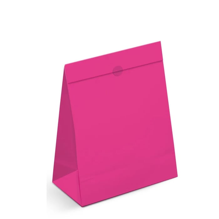 Saco De Papel G Para Presente Pink Core Cromus