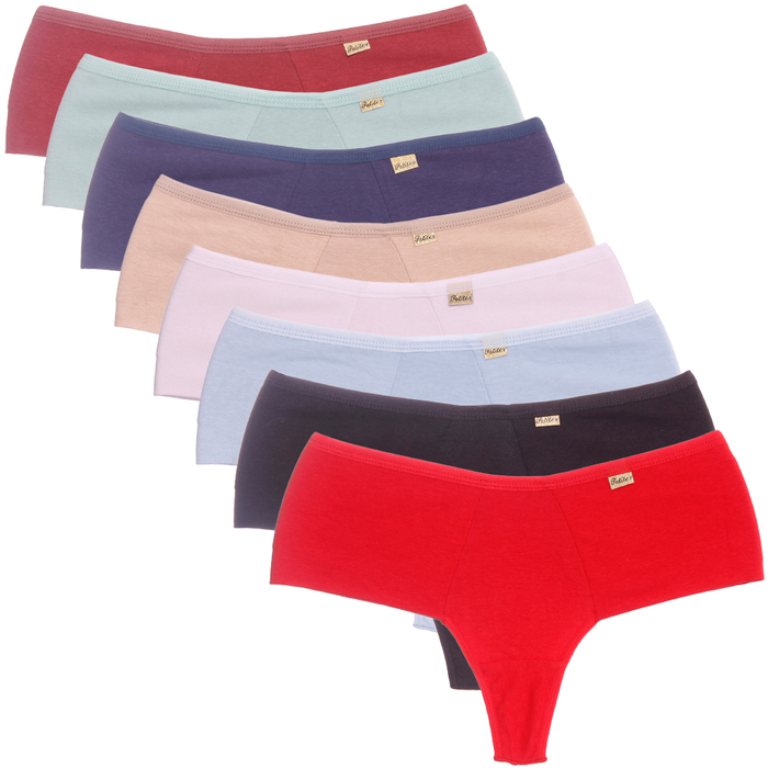 Calcinha Tanga Marilza Fio Duplo Cotton Patitex