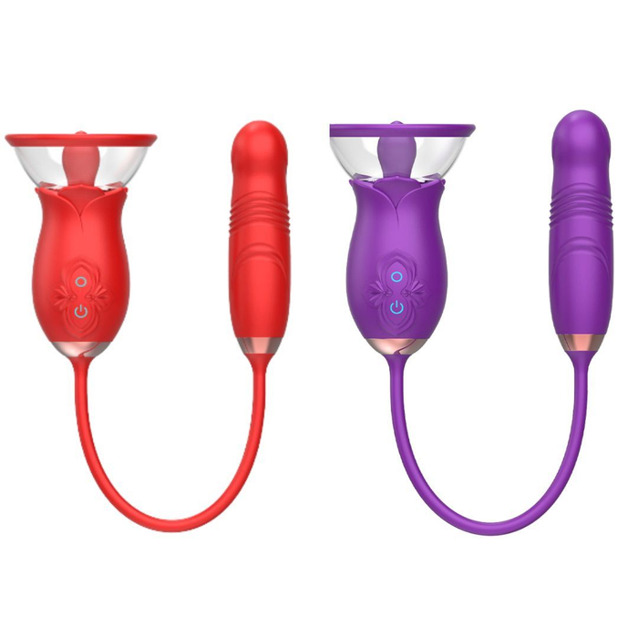 Vibrador Duplo Com Língua Estimuladora 3 Modos De Vibração Vibe Toys