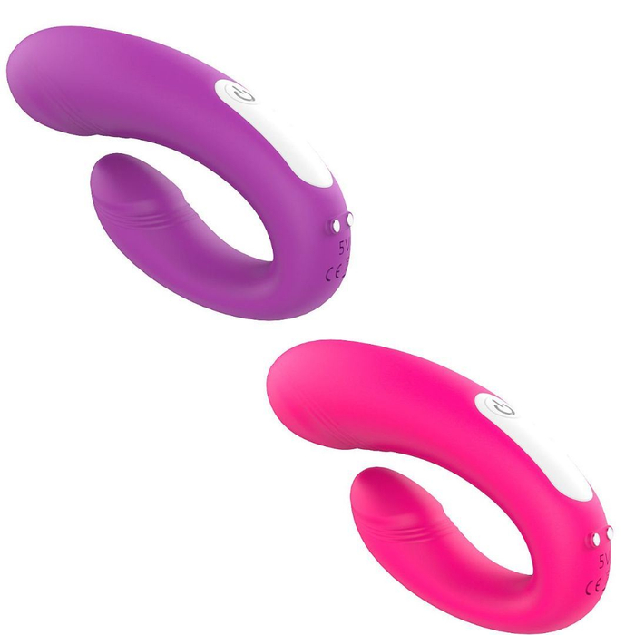 Vibrador Casal Massageador 9 Modos De Vibração Heart S-hande