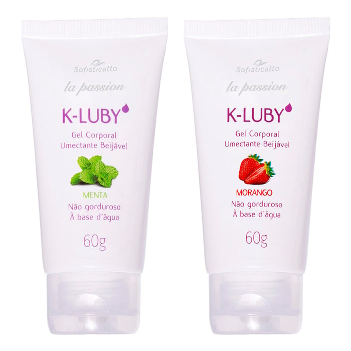 K-luby Gel Umectante Corporal Beijável 60g Sofisticatto