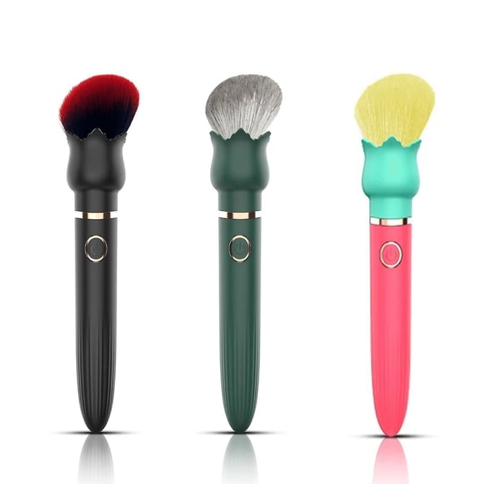 Vibrador Em Formato De Pincel Recarregável 10 Modos De Vibração Vibe Toys