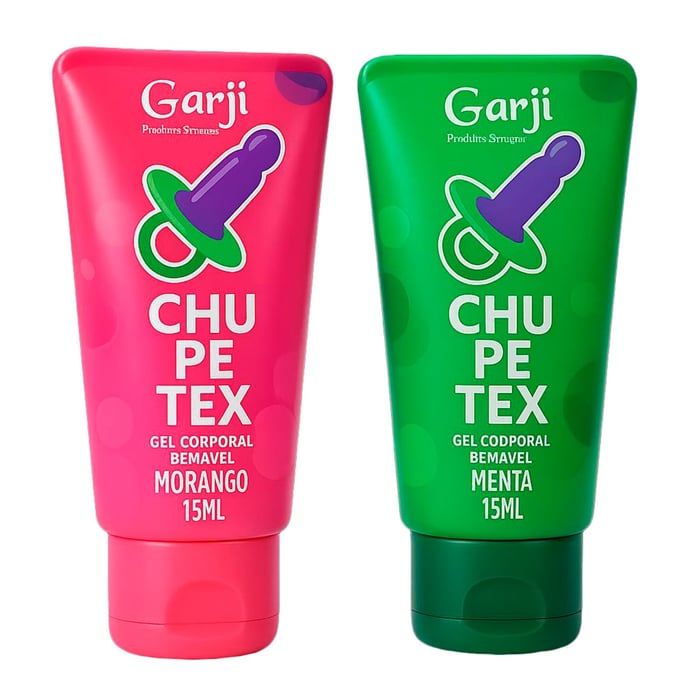 Chupetex Gel Comestível Para Sexo Oral 15ml Garji