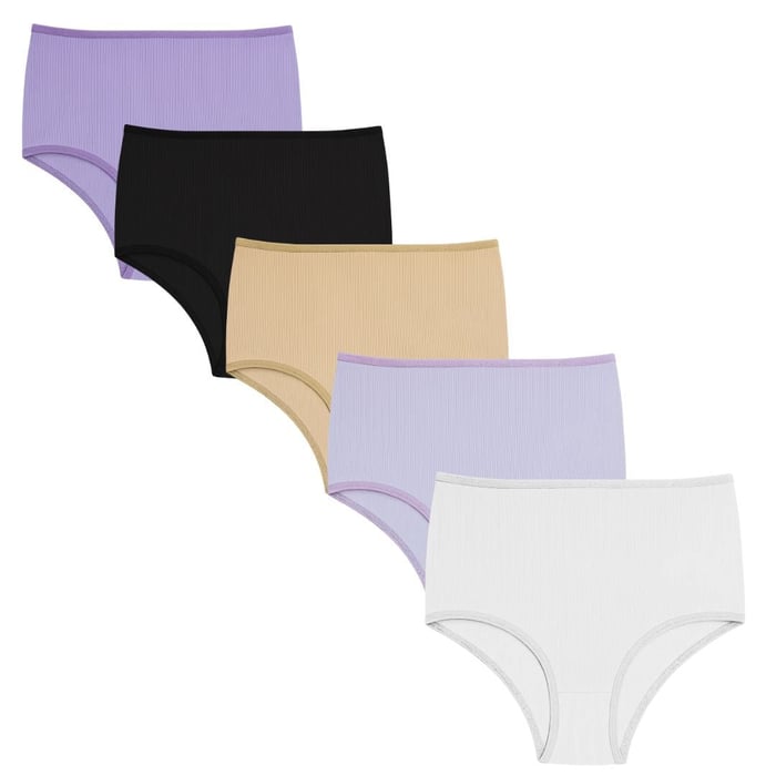 Calcinha Fio Duplo Elegante Tecido Canelado Concept Lingerie