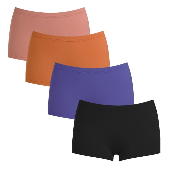 Calcinha Boxer Lisa Doce Micro Concept Lingerie