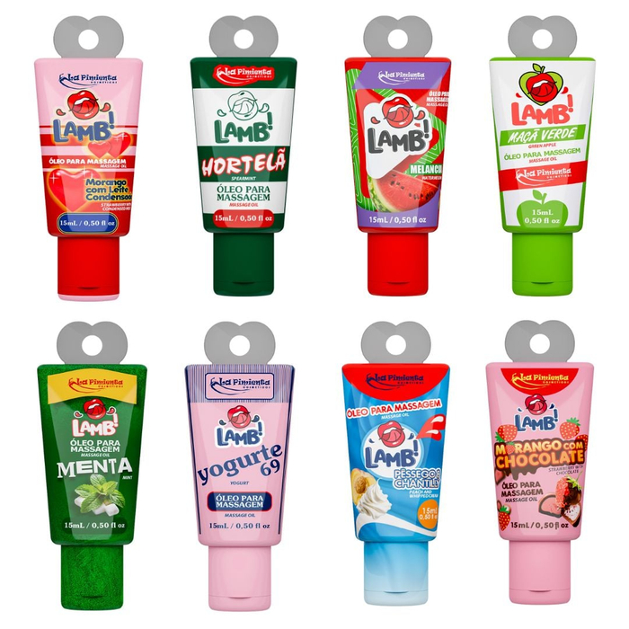 Lamb óleo Para Massagem Beijável 15ml La Pimienta
