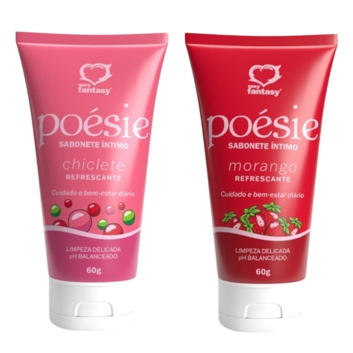 Poésie Sabonete Líquido íntimo Refrescante 60g Sexy Fantasy