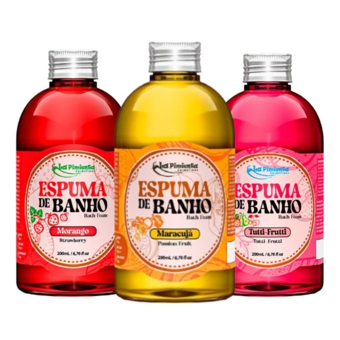 Espuma De Banho Um Banho Cheio De Prazer 200ml La Pimienta