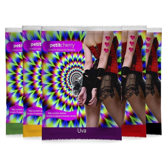 Stickers Comestivel Neon Petitchery