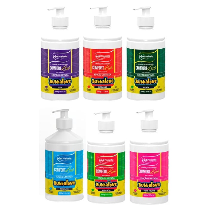 Comfort Lub Bubbalove Lubrificante Beijável 500g La Pimienta