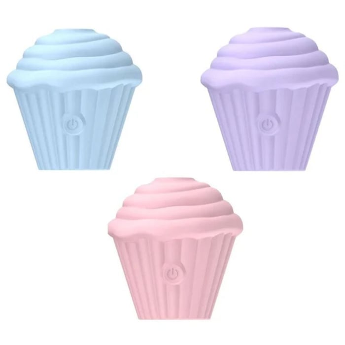 Sugador Em Formato De Cupcake 10 Modos De Estimulação Vibe Toys