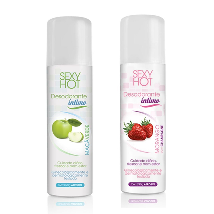 Desodorante íntimo Aerosol 166ml Sexy Hot
