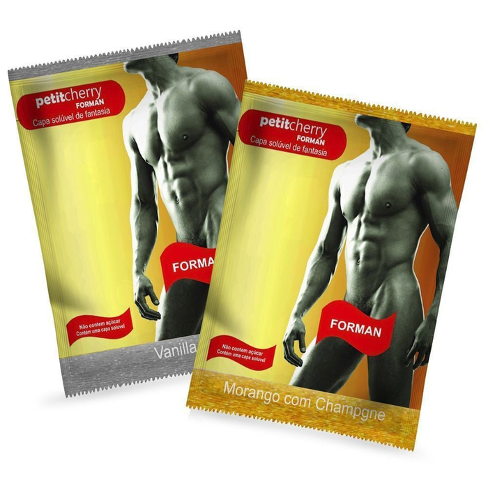 Capa Peniana Comestivel Metalic Petitcherry